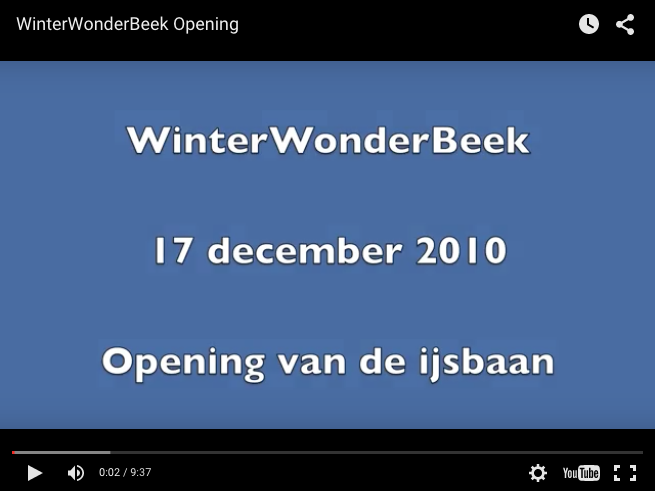 WinterWonderBeek Opening 2010